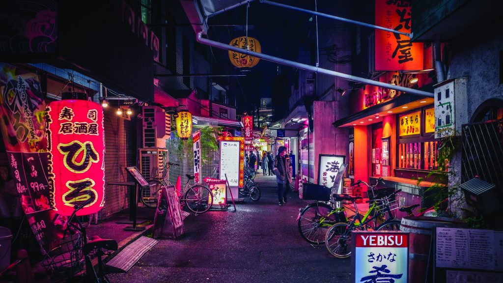 Alley in Japan – 3840×2160 | Samsung The Frame TV Art